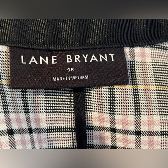 Lane Bryant Blazer Plaid Size 18 - Picture 6 of 8